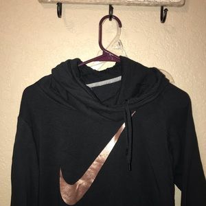 black and gold nike hoodie